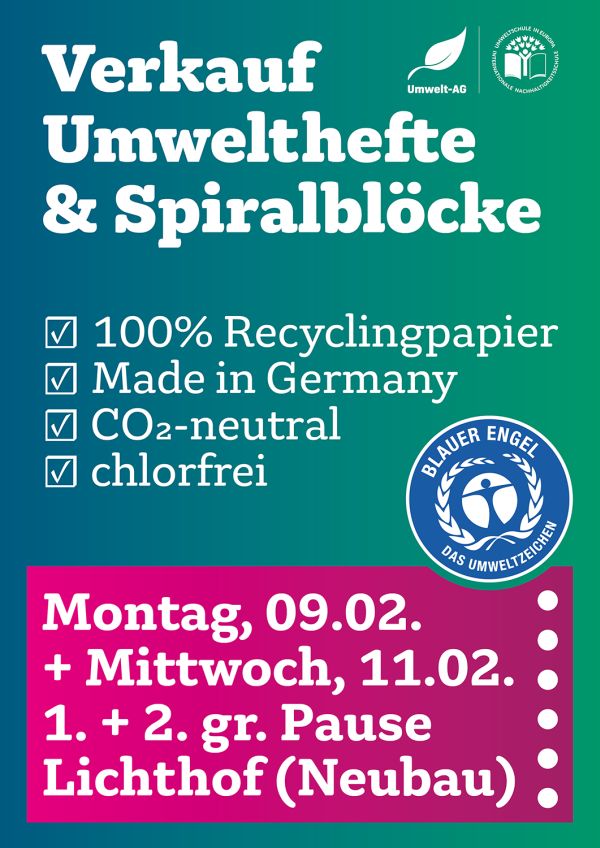 Plakat Verkauf Umwelthefte 2026 web